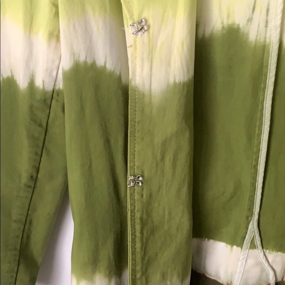 INC Green Tie Dye Jacket - Picture 4 of 6